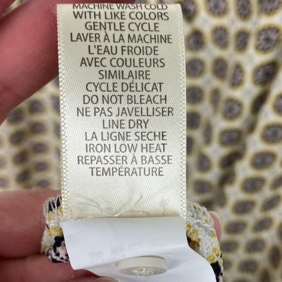 Nordstrom Max Studio Print Sleeveless Tiered Midi Dress Size Large Lightweight L - Picture 8 of 13